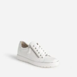 Tennis CAPRICE Blanche En Cuir -Caprices Chaussures Boutique WWWERM 10384320452 1