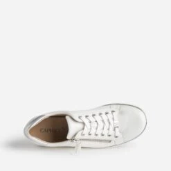 Tennis CAPRICE Blanche En Cuir -Caprices Chaussures Boutique WWWERM 10384320452 4