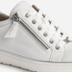 Tennis CAPRICE Blanche En Cuir -Caprices Chaussures Boutique WWWERM 10384320452 5