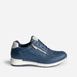 Tennis Bleu Marine Perforée