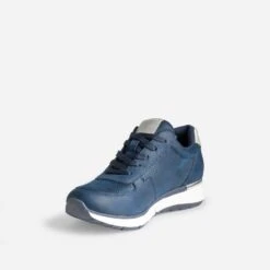 Tennis Bleu Marine Perforée -Caprices Chaussures Boutique WWWERM 10384320654 2