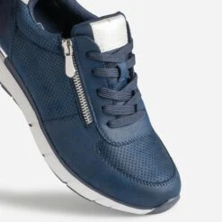 Tennis Bleu Marine Perforée -Caprices Chaussures Boutique WWWERM 10384320654 5