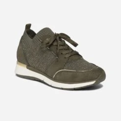 Tennis Kaki Tricotée 11 Tennis Kaki Tricotée -Caprices Chaussures Boutique WWWERM 10384320694 1