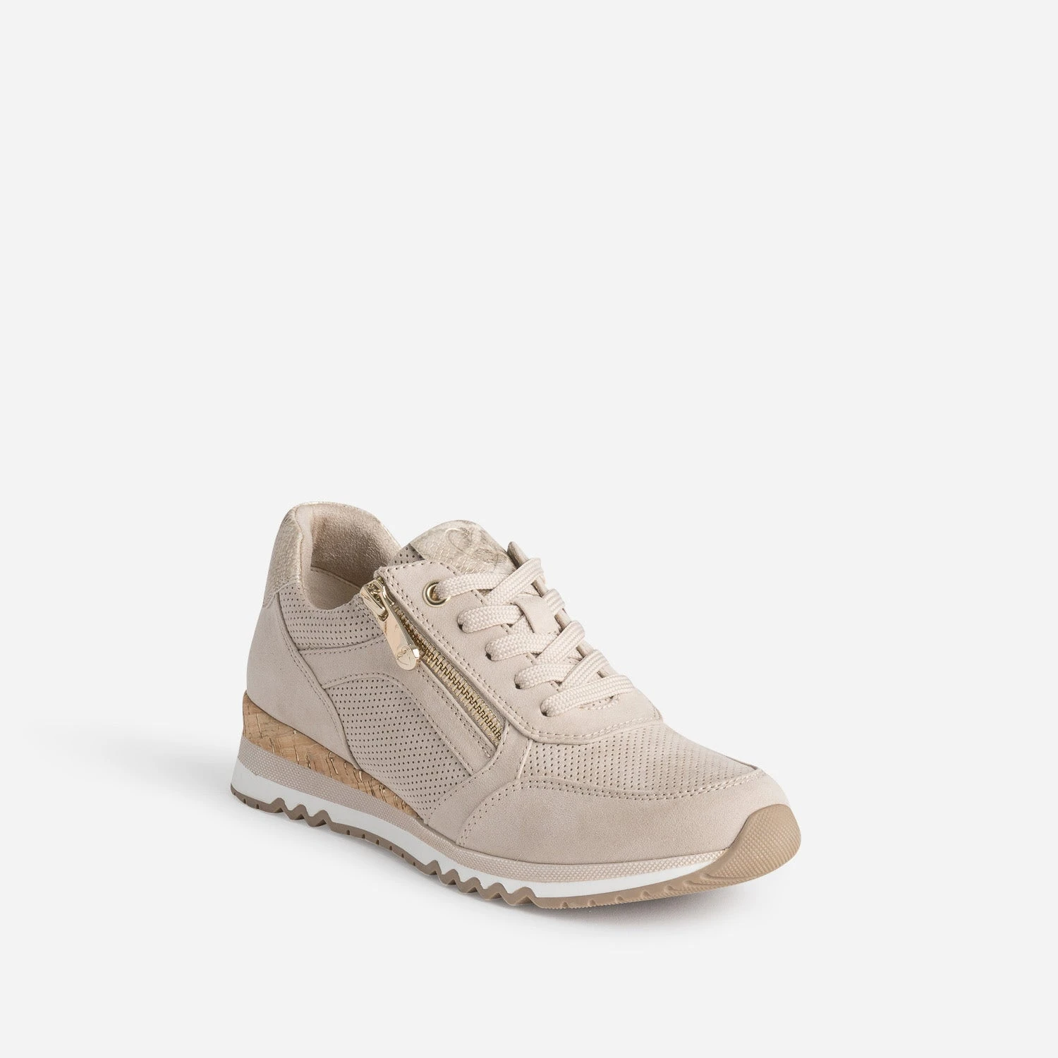 Tennis MARCO TOZZI Beige Et Imprimé Python 4 Tennis MARCO TOZZI Beige Et Imprimé Python – Image 2