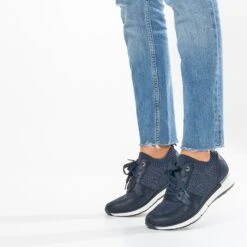 Tennis Bleu Marine Tricotée 9 Tennis Bleu Marine Tricotée -Caprices Chaussures Boutique WWWERM 10384320783 10