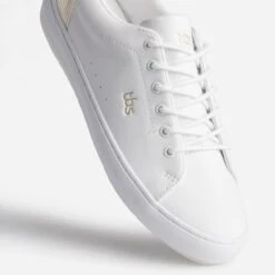 Tennis TBS Blanche Et Or En Cuir -Caprices Chaussures Boutique WWWERM 10384320848 5