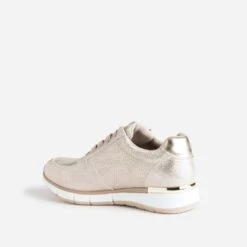 Tennis Beige Doré Perforée -Caprices Chaussures Boutique WWWERM 10384320855 3