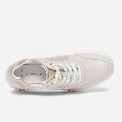 Tennis MARCO TOZZI Nude Et Or -Caprices Chaussures Boutique WWWERM 10384320960 4