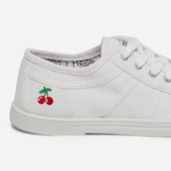 Tennis LE TEMPS DES CERISES Blanche En Toile -Caprices Chaussures Boutique WWWERM 10384330096 5