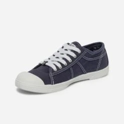 Tennis LE TEMPS DES CERISES Bleu Marine En Toile -Caprices Chaussures Boutique WWWERM 10384330097 2