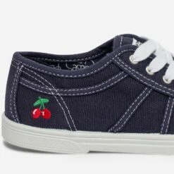 Tennis LE TEMPS DES CERISES Bleu Marine En Toile -Caprices Chaussures Boutique WWWERM 10384330097 5