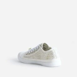 Tennis LE TEMPS DES CERISES écru Et Or -Caprices Chaussures Boutique WWWERM 10384330099 3