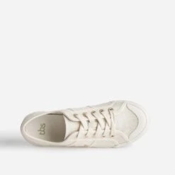 Tennis TBS Beige Chiné En Toile -Caprices Chaussures Boutique WWWERM 10384330184 4