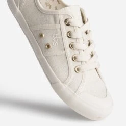 Tennis TBS Beige Chiné En Toile -Caprices Chaussures Boutique WWWERM 10384330184 5