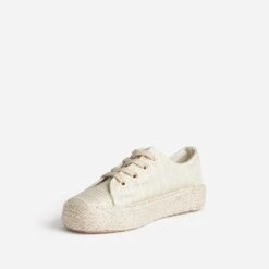 Tennis Dorée En Toile Brodée 13 Tennis Dorée En Toile Brodée -Caprices Chaussures Boutique WWWERM 10384330194 2