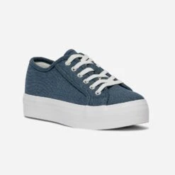 Tennis TEXTO Bleue En Toile à Semelle épaisse 11 Tennis TEXTO Bleue En Toile à Semelle épaisse -Caprices Chaussures Boutique WWWERM 10384330195 1