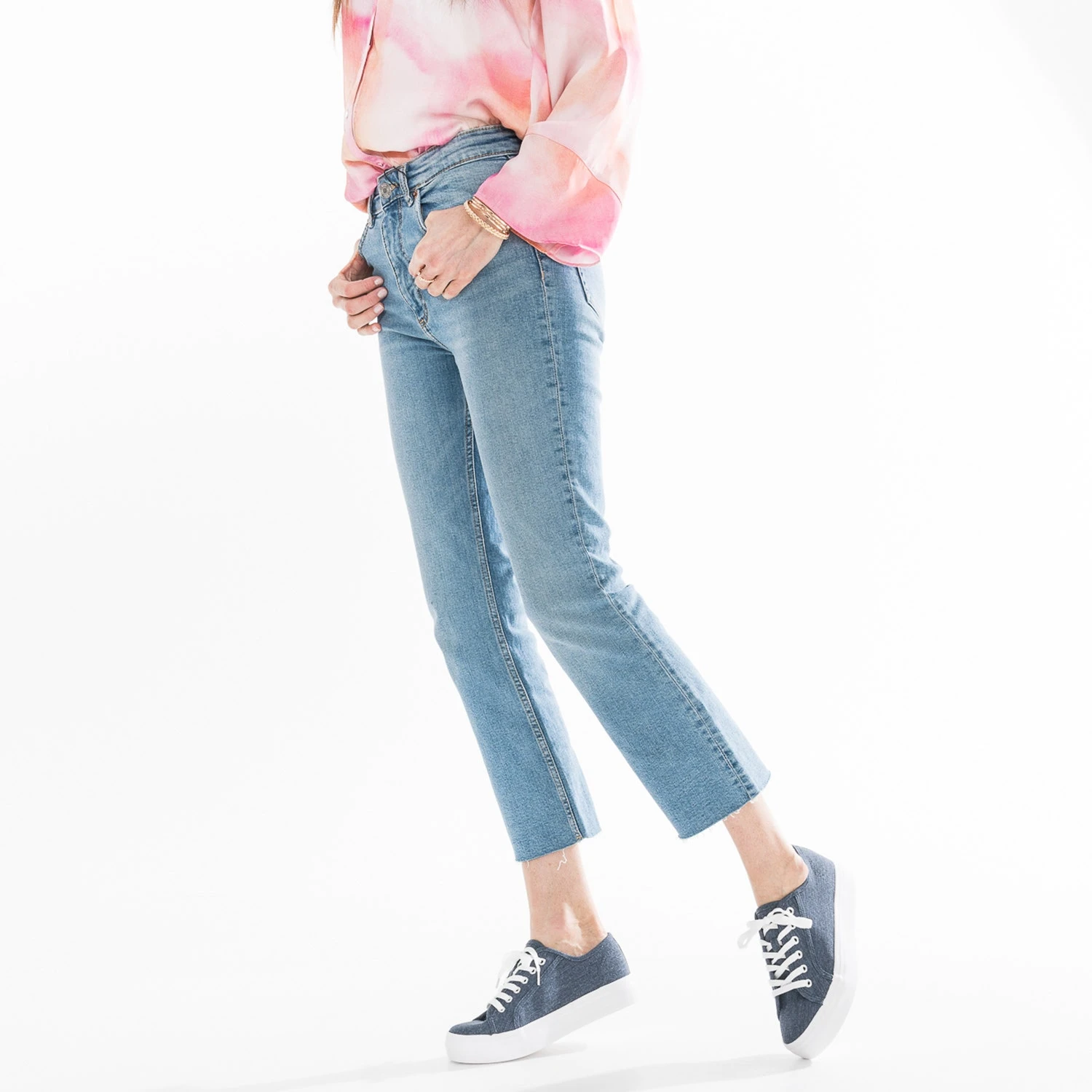 Tennis TEXTO Bleue En Toile à Semelle épaisse 4 Tennis TEXTO Bleue En Toile à Semelle épaisse – Image 2