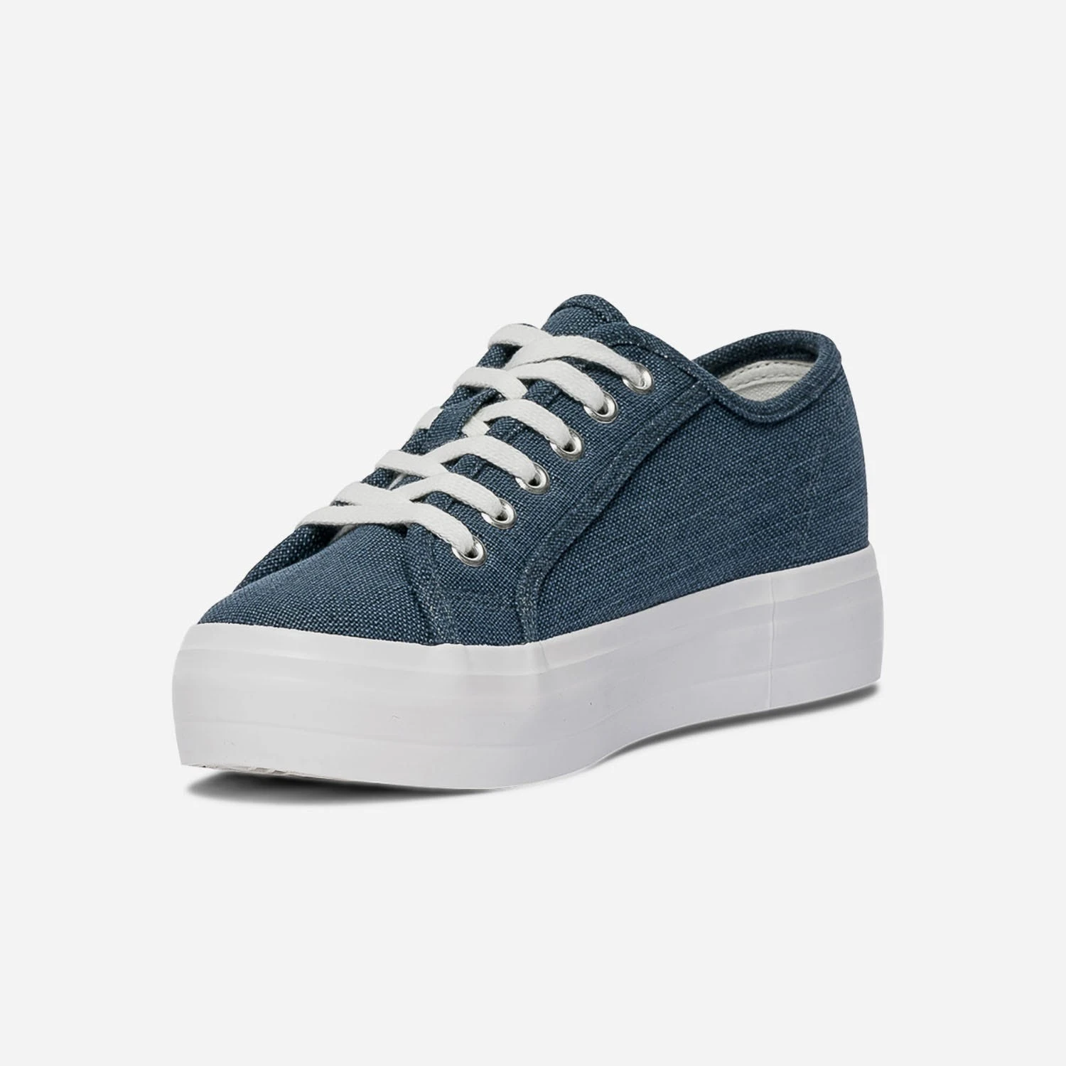 Tennis TEXTO Bleue En Toile à Semelle épaisse 6 Tennis TEXTO Bleue En Toile à Semelle épaisse – Image 4