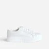 Tennis TEXTO Blanc Irisé Embossée Effet Python -Caprices Chaussures Boutique WWWERM 10384330196 0