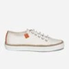 Tennis TBS Blanche En Toile Avec Lacet Imprimé -Caprices Chaussures Boutique WWWERM 10384330207 0