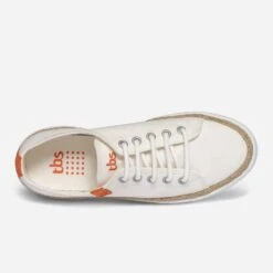 Tennis TBS Blanche En Toile Avec Lacet Imprimé 14 Tennis TBS Blanche En Toile Avec Lacet Imprimé -Caprices Chaussures Boutique WWWERM 10384330207 5
