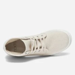 Basket TEXTO écrue En Toile à Plateforme Crantée -Caprices Chaussures Boutique WWWERM 10384330215 4