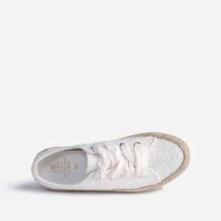 Tennis Blanche Brodée Dentelle éco-conçue 12 Tennis Blanche Brodée Dentelle éco-conçue -Caprices Chaussures Boutique WWWERM 10384330218 4