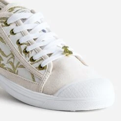 Tennis LE TEMPS DES CERISES Beige Broderies Or 13 Tennis LE TEMPS DES CERISES Beige Broderies Or -Caprices Chaussures Boutique WWWERM 10384330224 5