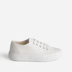 Tennis Blanche En Toile