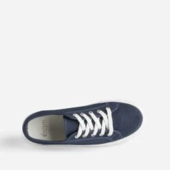 Tennis Bleu Marine En Toile -Caprices Chaussures Boutique WWWERM 10384330233 4