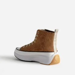 Basket KAPORAL Camel Velours à Plateforme 11 Basket KAPORAL Camel Velours à Plateforme -Caprices Chaussures Boutique WWWERM 10384330234 3