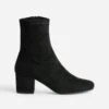 Boots Noir En Textile Suédé -Caprices Chaussures Boutique WWWERM 10385230141 0