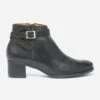 Boots à Talon ERAM FLEX Noir Cuir Embossé -Caprices Chaussures Boutique WWWERM 10385230180 0