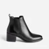 Chelsea Boots Noir En Cuir -Caprices Chaussures Boutique WWWERM 10385230186 0