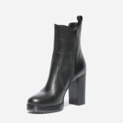 Boots TEXTO à Talon Noir 10 Boots TEXTO à Talon Noir -Caprices Chaussures Boutique WWWERM 10385240024 2