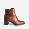 Boot Cognac En Cuir éco-conçu 1 Boot Cognac En Cuir éco-conçu -Caprices Chaussures Boutique WWWERM 10385240846 0