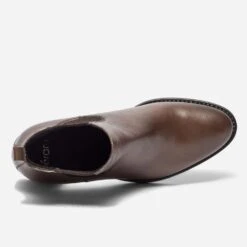 Chelsea Boots Cognac En Cuir éco-conçu -Caprices Chaussures Boutique WWWERM 10385240908 4