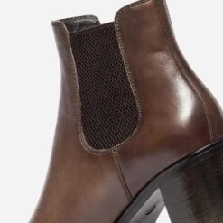 Chelsea Boots Cognac En Cuir éco-conçu -Caprices Chaussures Boutique WWWERM 10385240908 5