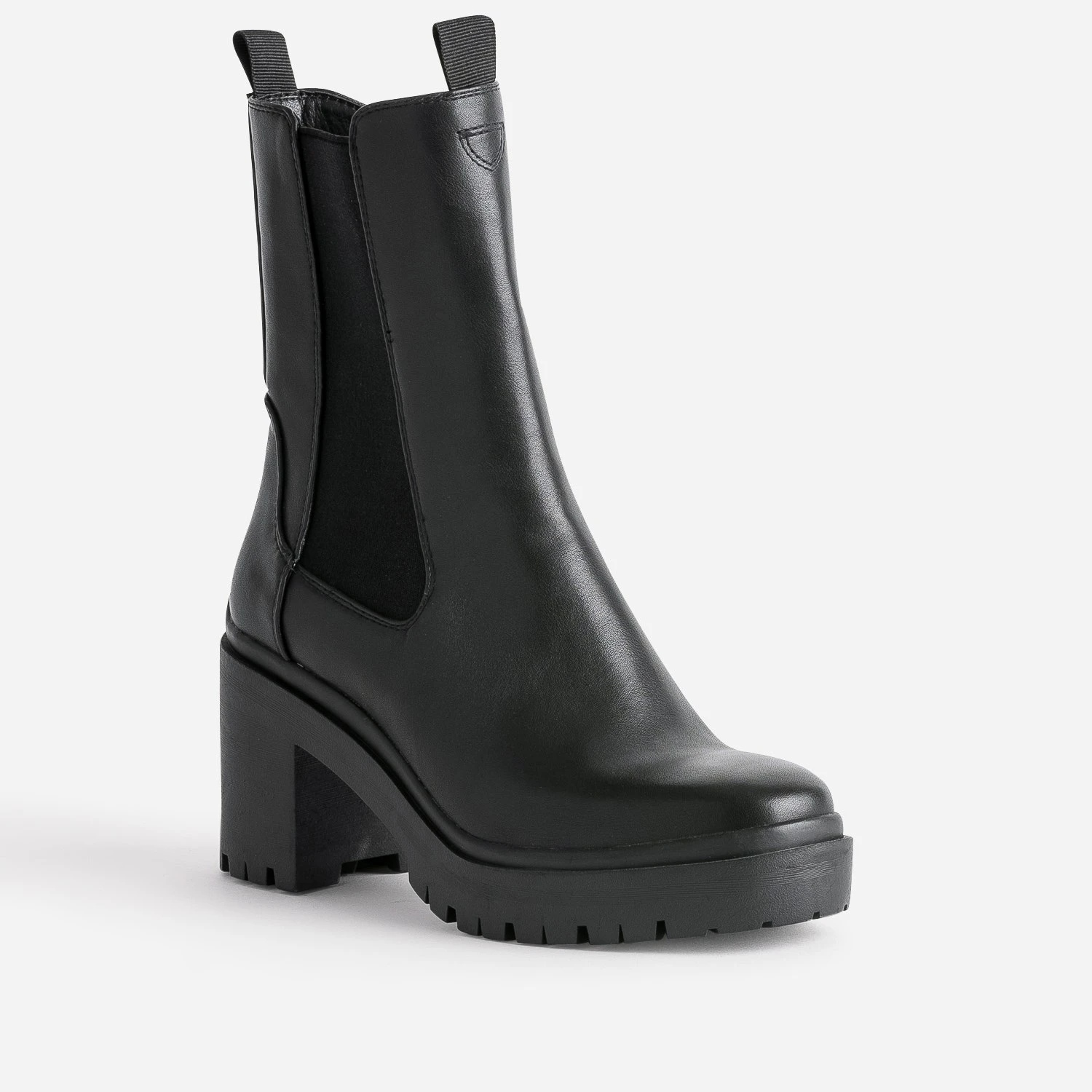 Boots TEXTO Noir à Semelle Crantée 4 Boots TEXTO Noir à Semelle Crantée – Image 2