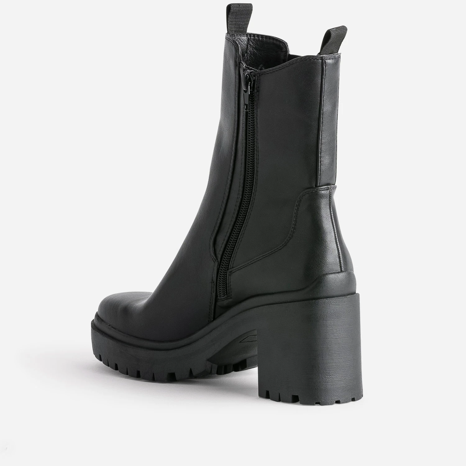 Boots TEXTO Noir à Semelle Crantée 6 Boots TEXTO Noir à Semelle Crantée – Image 4