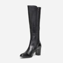 Botte CAPRICE Noire Cuir Bimatière -Caprices Chaussures Boutique WWWERM 10385410121 2