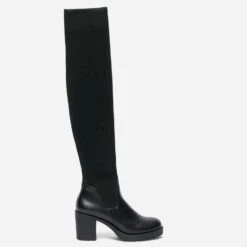 Cuissarde-chaussette TEXTO Noire