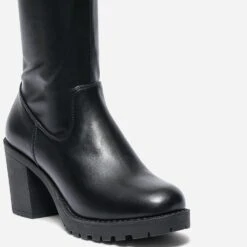 Cuissarde TEXTO Noire à Semelle Crantée -Caprices Chaussures Boutique WWWERM 10385410275 5