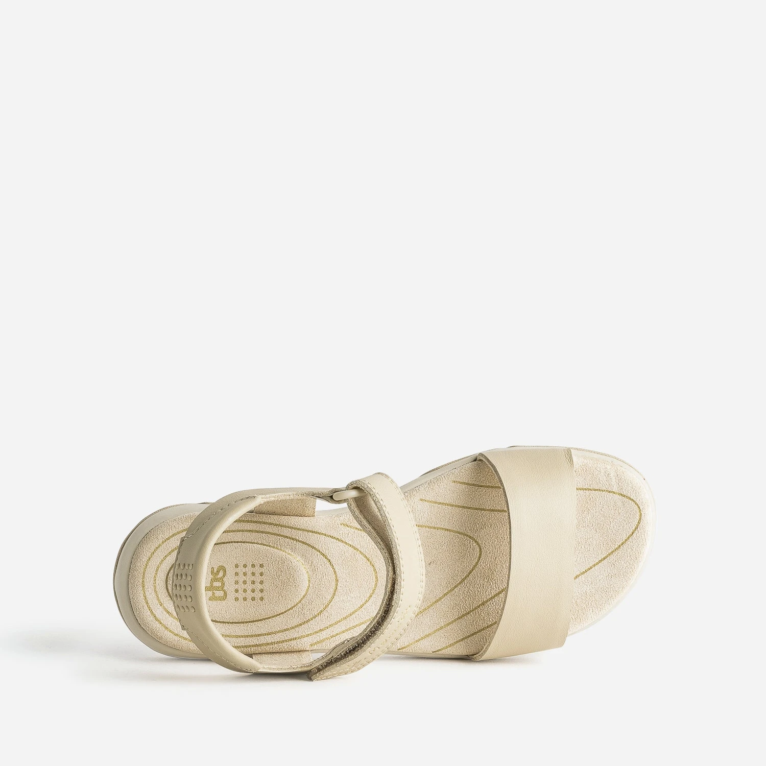 Sandale TBS Beige En Cuir à Scratch 7 Sandale TBS Beige En Cuir à Scratch – Image 5