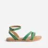 Sandale TEXTO Vert En Cuir -Caprices Chaussures Boutique WWWERM 10385760095 0