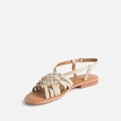 Sandale Beige Cuir Avec Anneau 10 Sandale Beige Cuir Avec Anneau -Caprices Chaussures Boutique WWWERM 10385760113 2