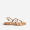 Sandale Plate TEXTO Rose Cuivré -Caprices Chaussures Boutique WWWERM 10385760168 0