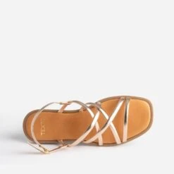 Sandale Plate TEXTO Rose Cuivré 13 Sandale Plate TEXTO Rose Cuivré -Caprices Chaussures Boutique WWWERM 10385760168 4