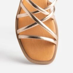 Sandale Plate TEXTO Rose Cuivré 14 Sandale Plate TEXTO Rose Cuivré -Caprices Chaussures Boutique WWWERM 10385760168 5