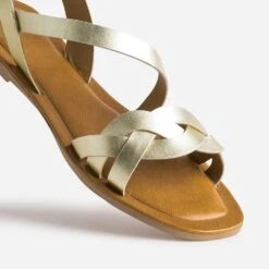 Sandale Dorée En Cuir 13 Sandale Dorée En Cuir -Caprices Chaussures Boutique WWWERM 10385760397 5